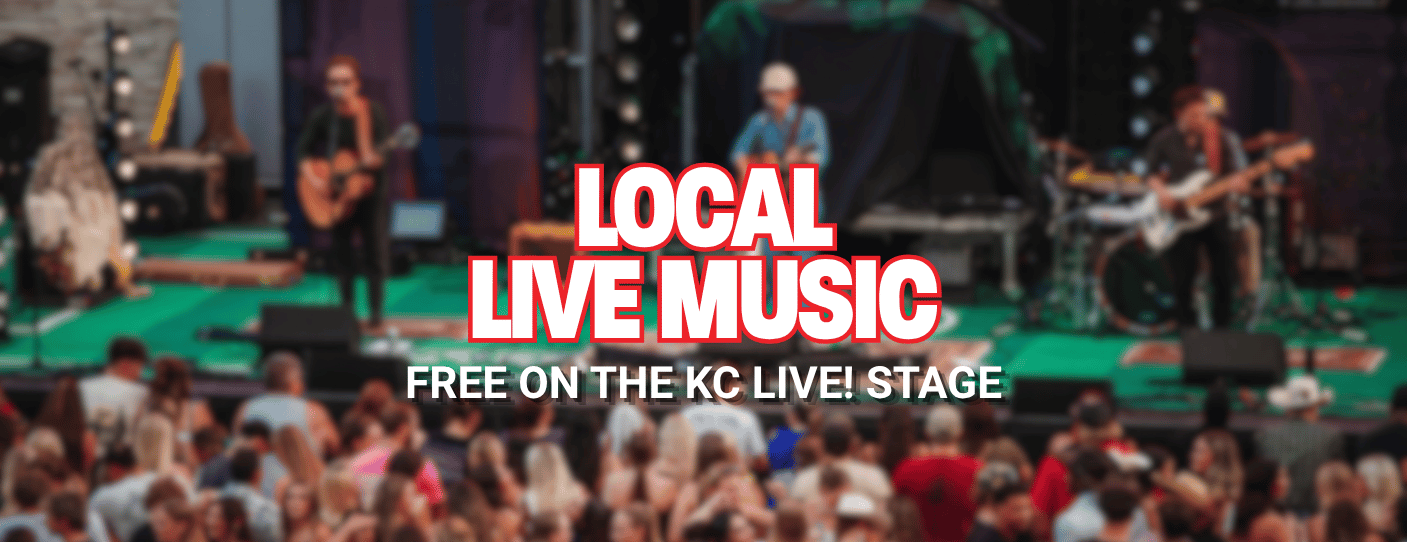 Free local live music on KC Live! stage