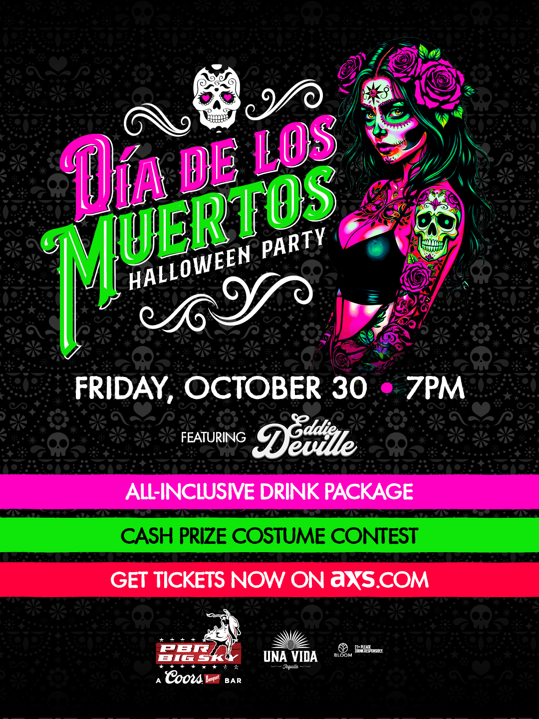 Event information flyer. Info is listed above.
