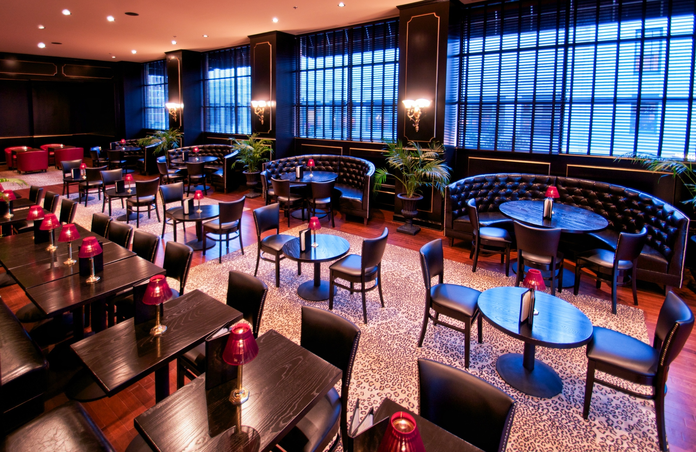 KDC decorated with chairs and tables.