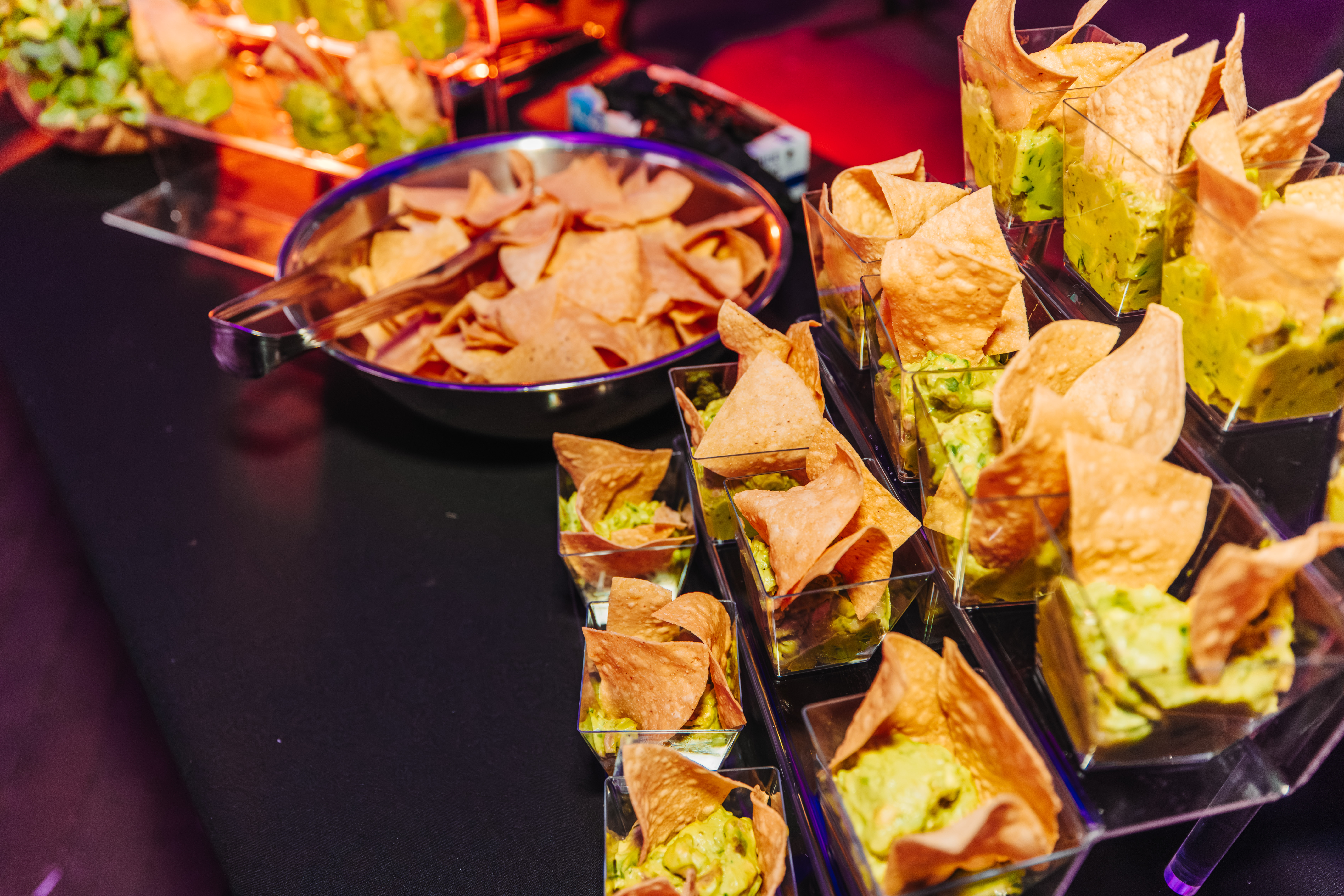 Catered bar food for a private event at McFadden's.