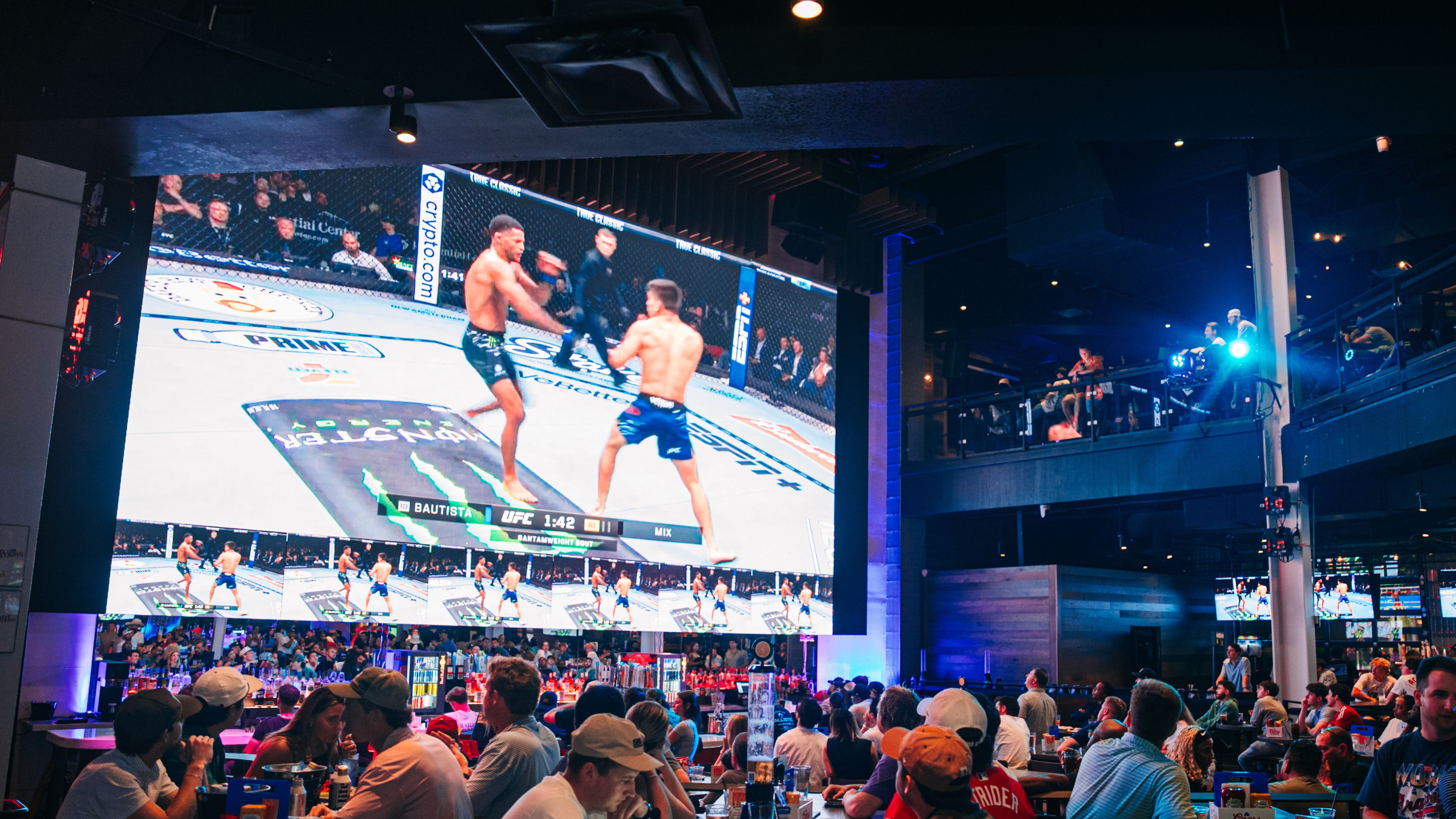 Big Screen Fight Night Photo