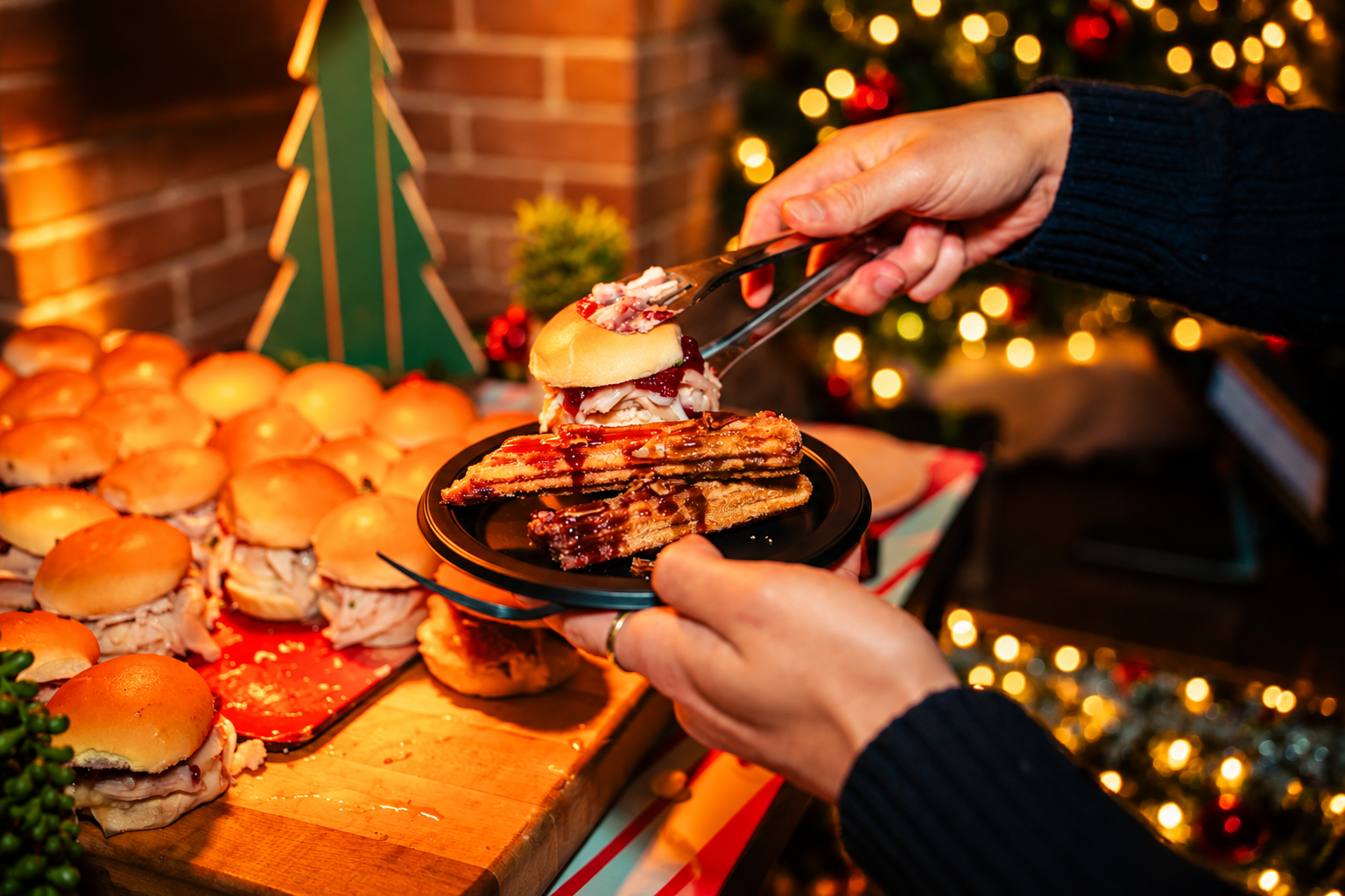 Festive Churro Plate