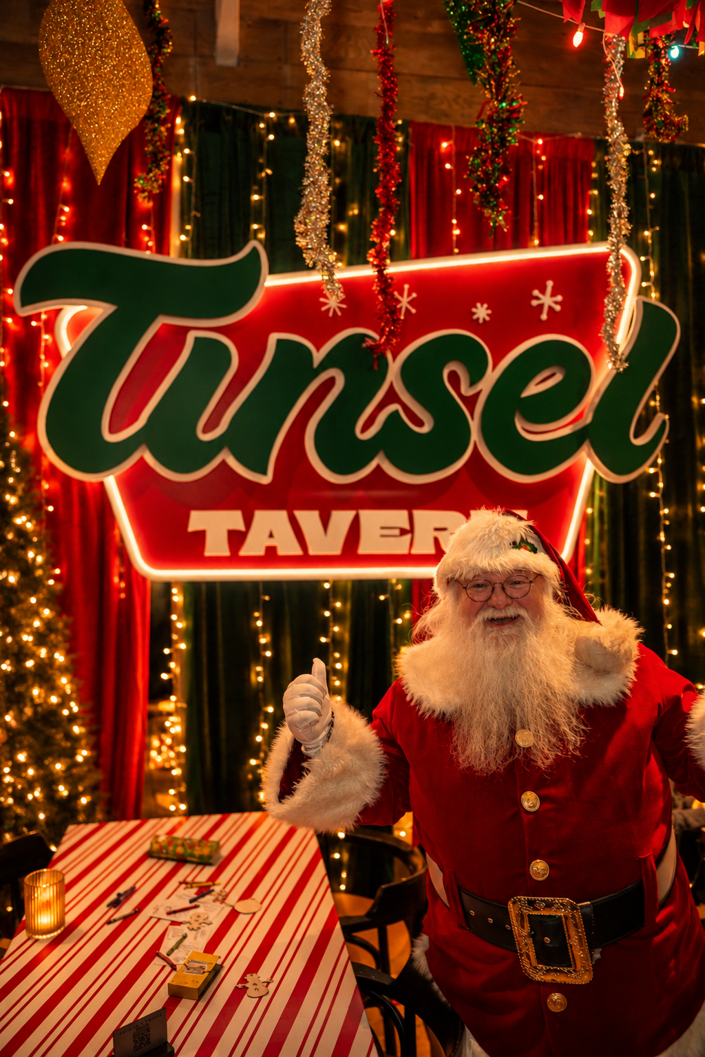 Santa at Tinsel