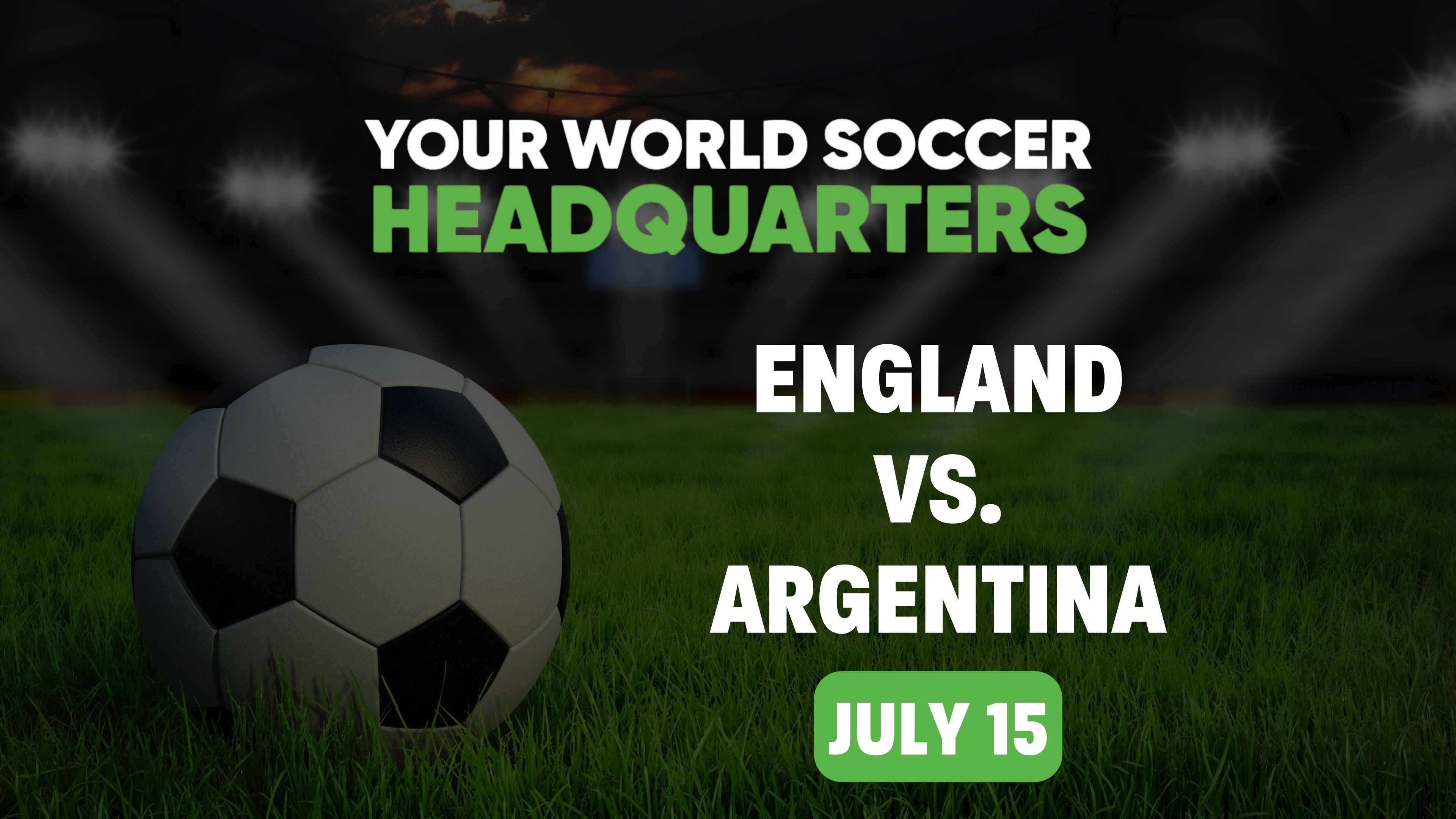 England vs Argentina