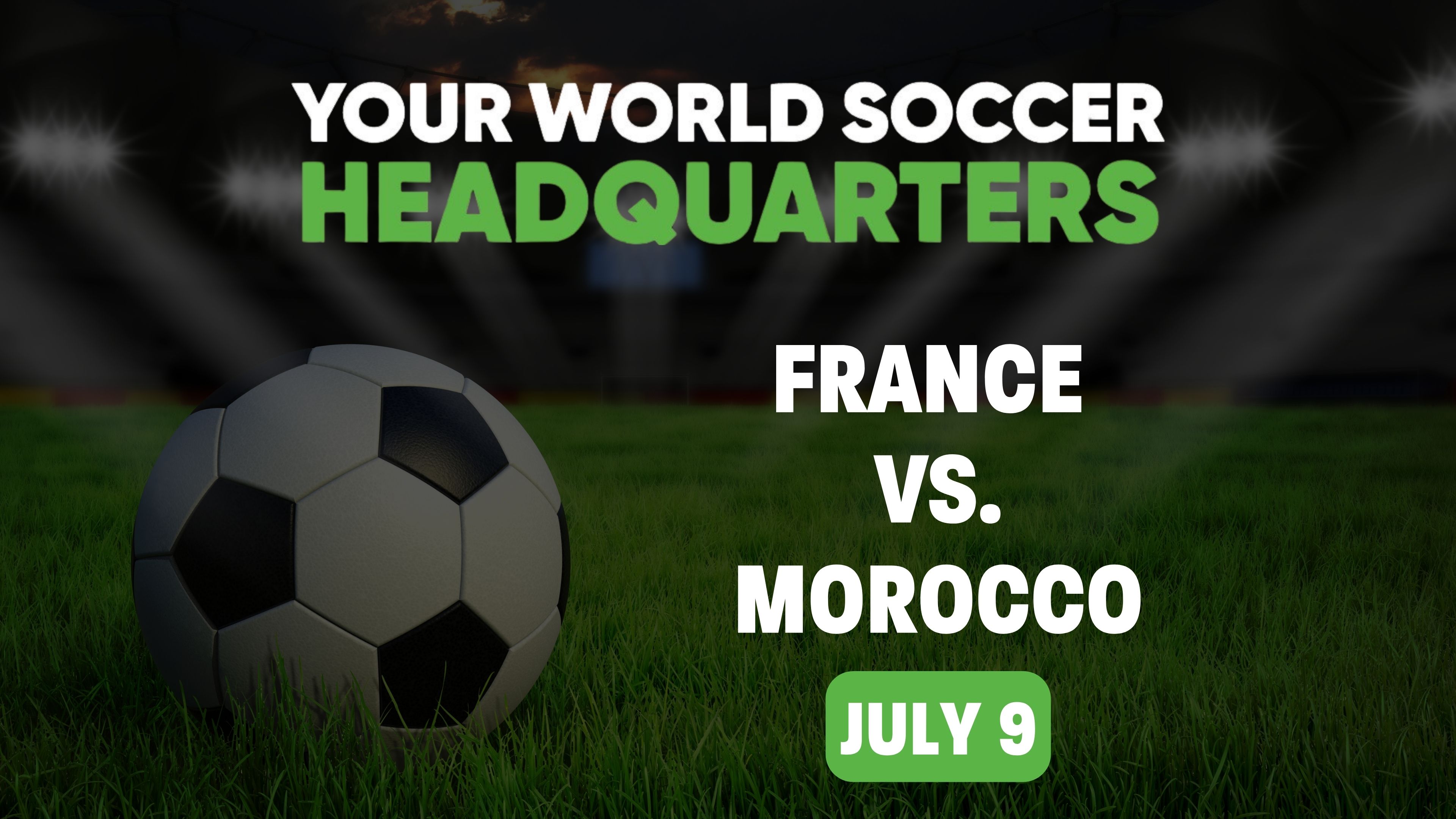 France vs Morocco