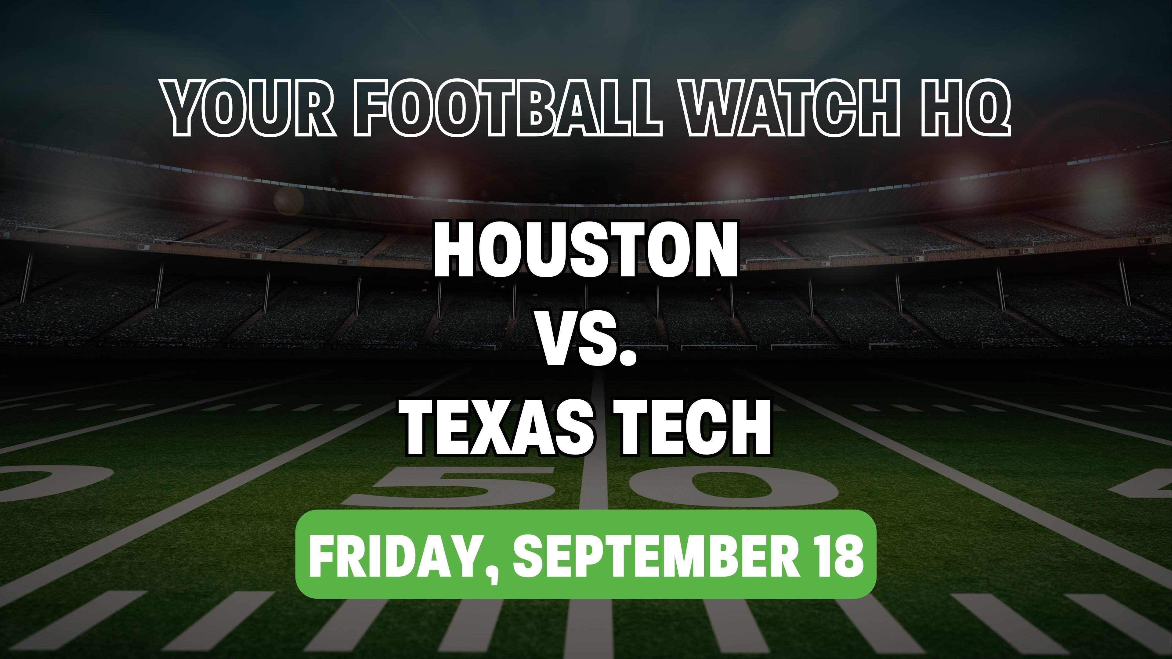 Houston vs. Texas Tech