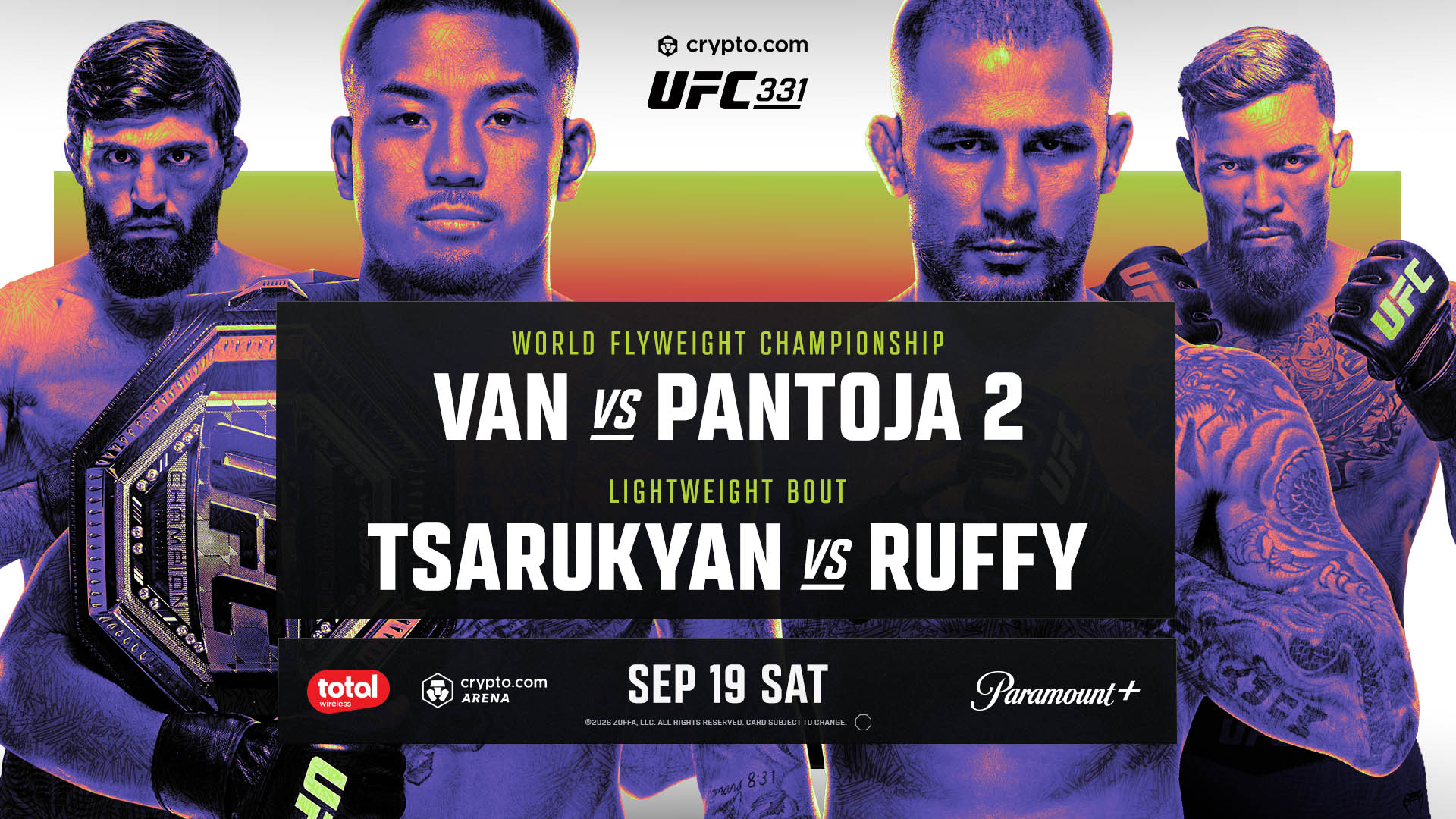 UFC 331 Watch at Sports & Social