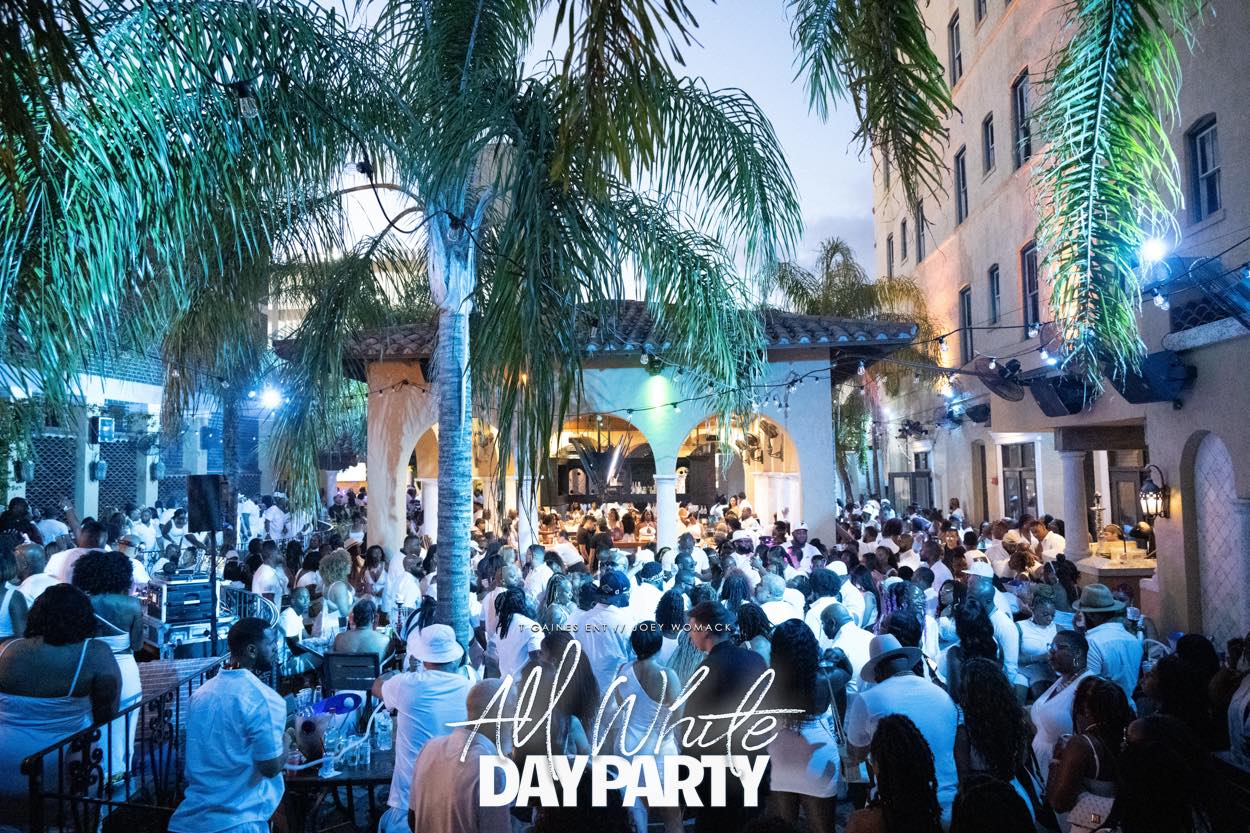 Celebrate Memorial Day Weekend at The All White Day Party inside Live! at The Pointe Orlando featuring multiple venues, DJs, Afrobeats, hip-hop, and VIP experiences.