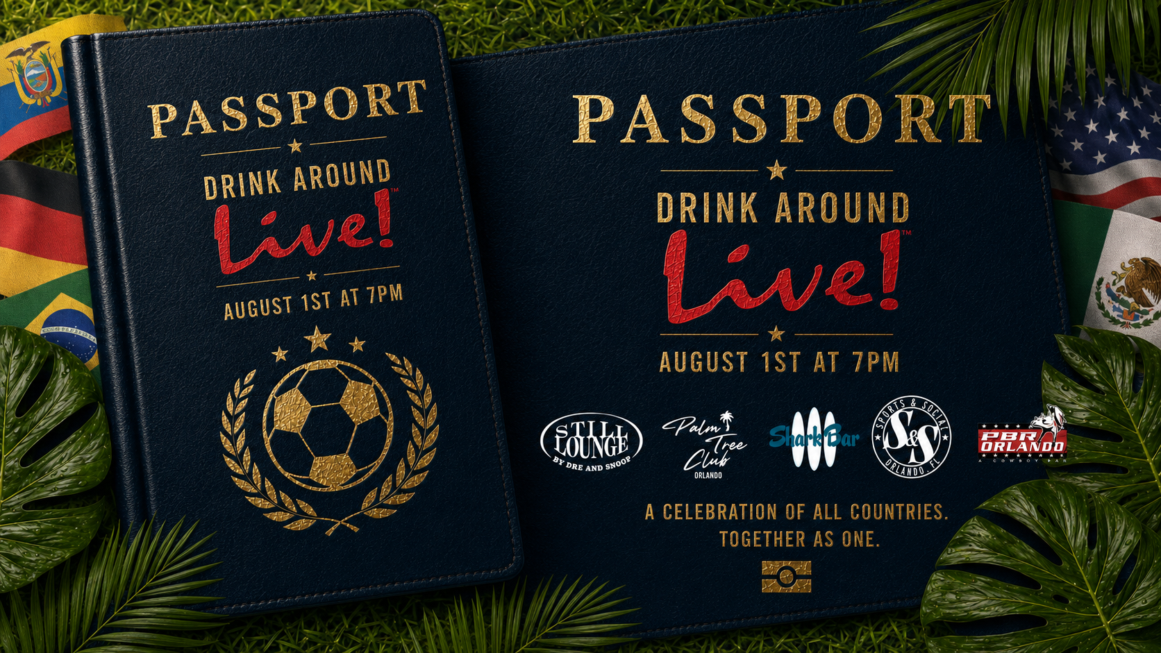 Passport Party - World Cup Close Out Party 