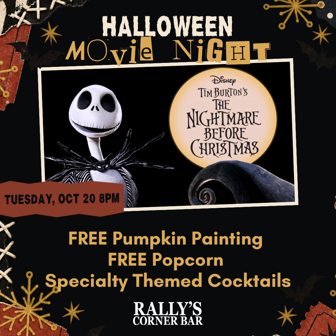 Halloween Movie Night Night Before Christmas