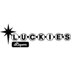 Luckie's Liquors black logo