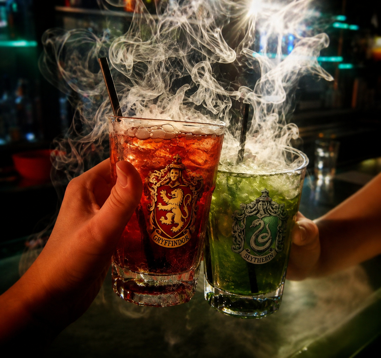 Expecto Bar Crawl Drinks