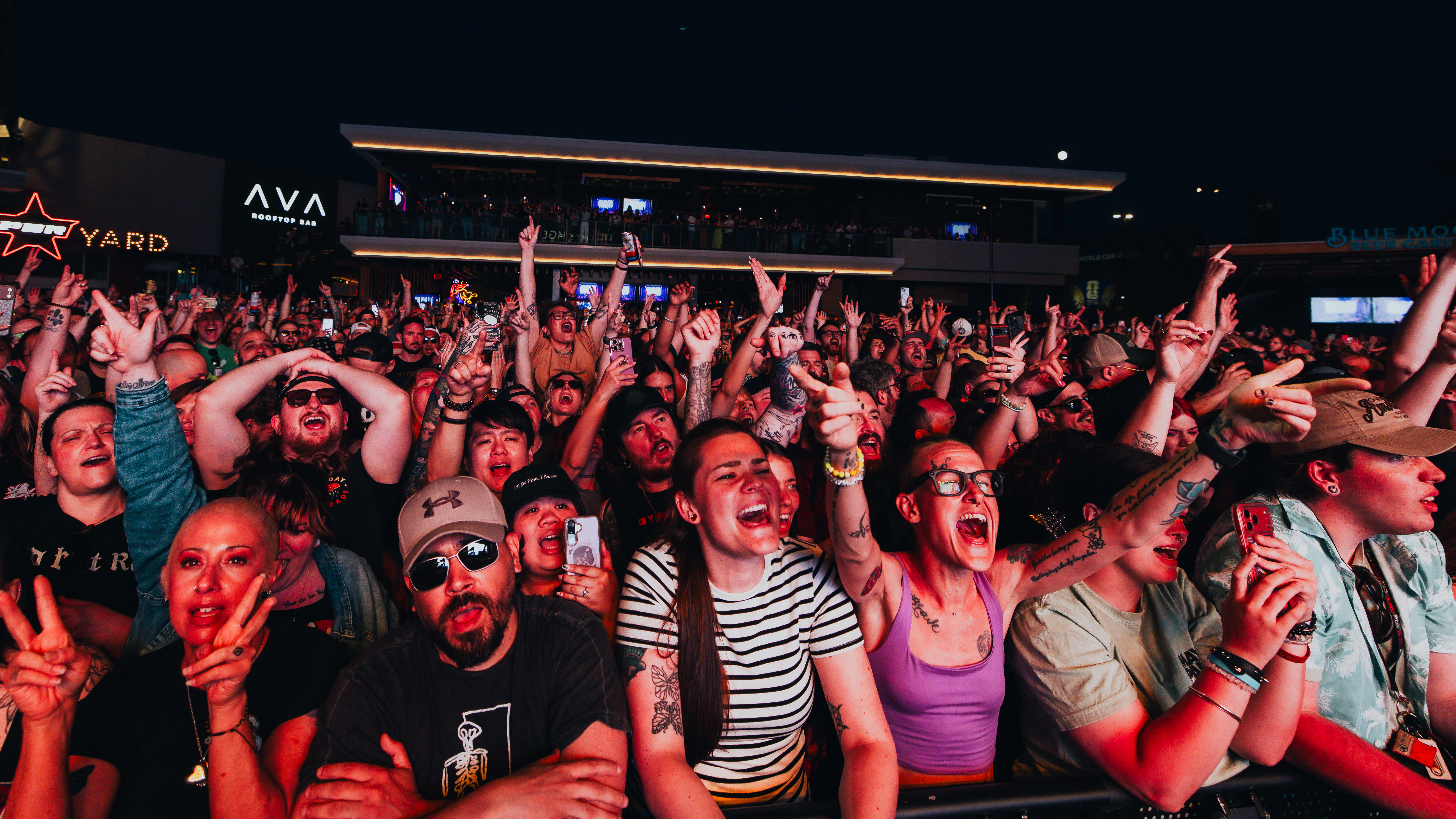 crowd at concert