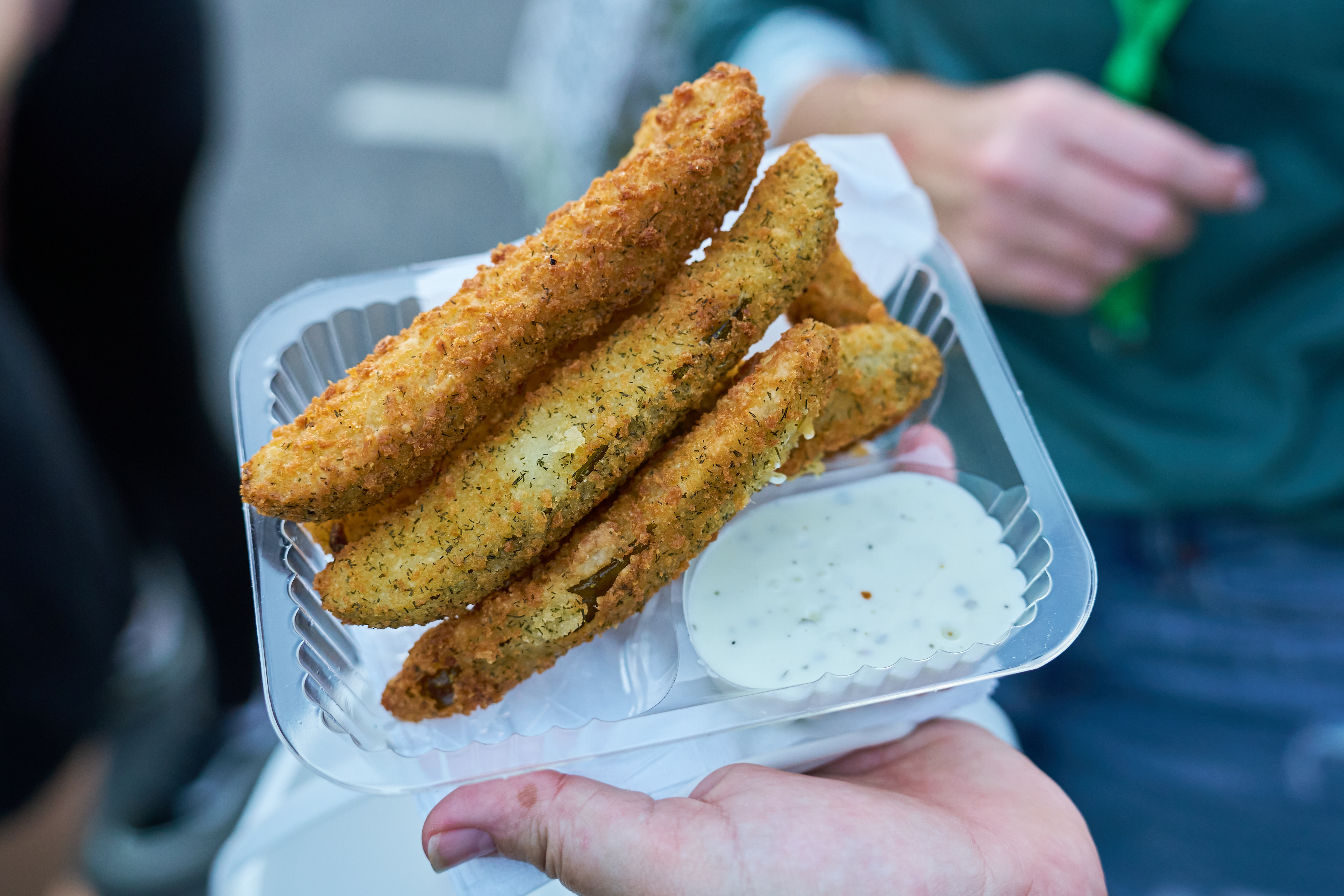 Fried pickles 