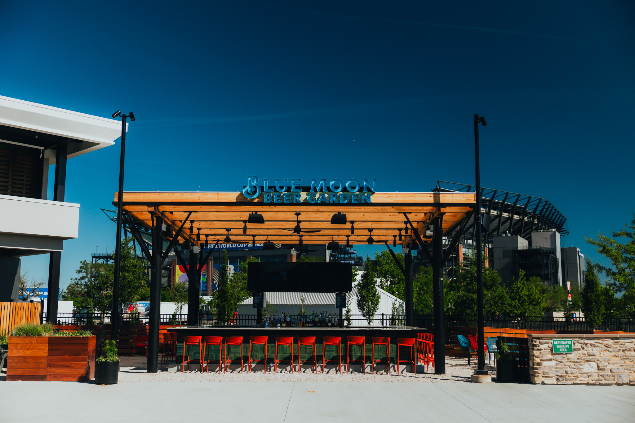 blue moon beer garden