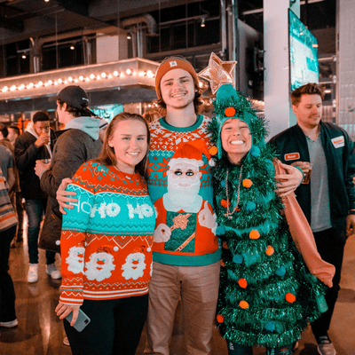 Merry Mimosa Fest Ugly Sweater Contest