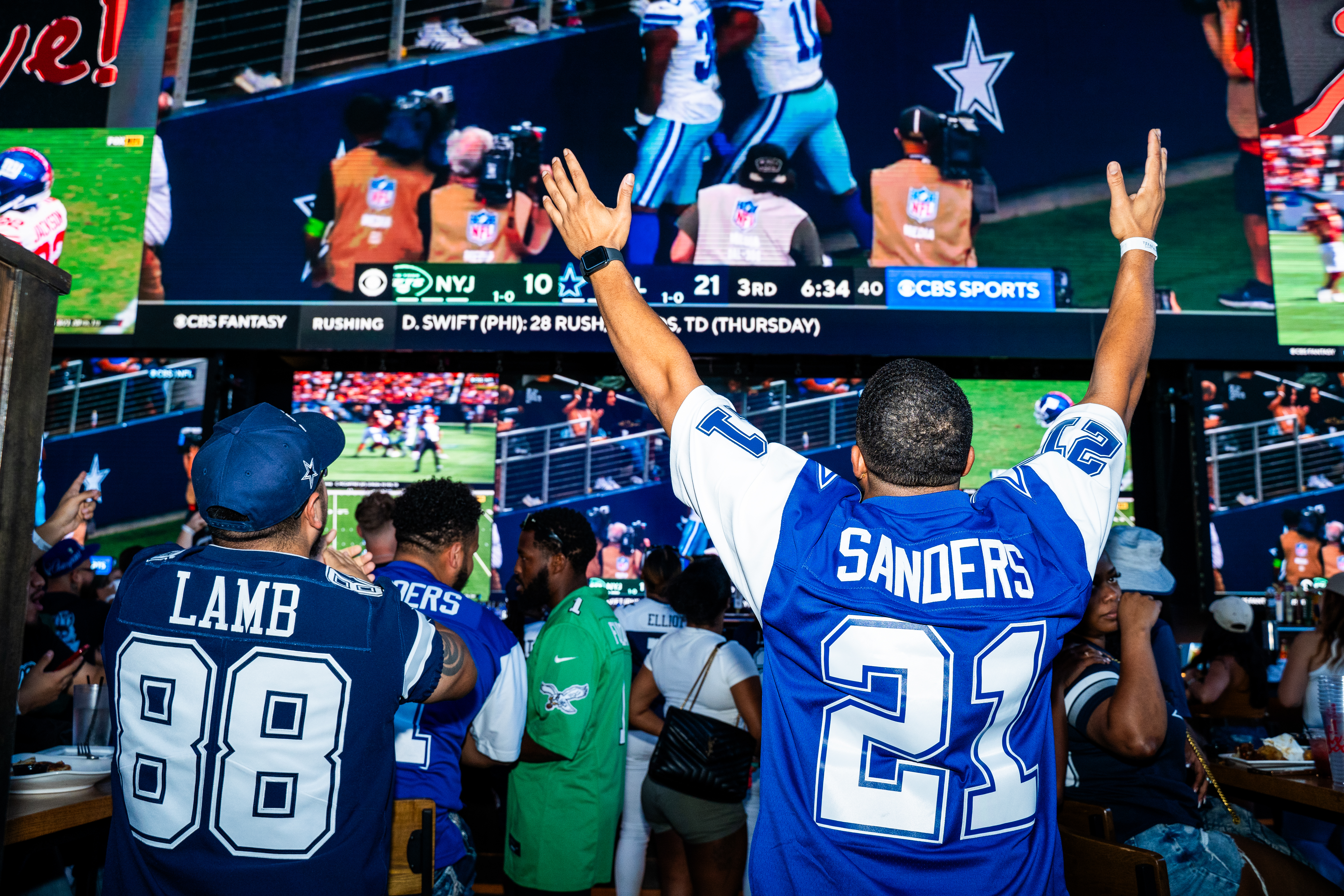 Kick off football season at the best sports bar in DFW with a Fantasy Football Draft Party at Texas Live!