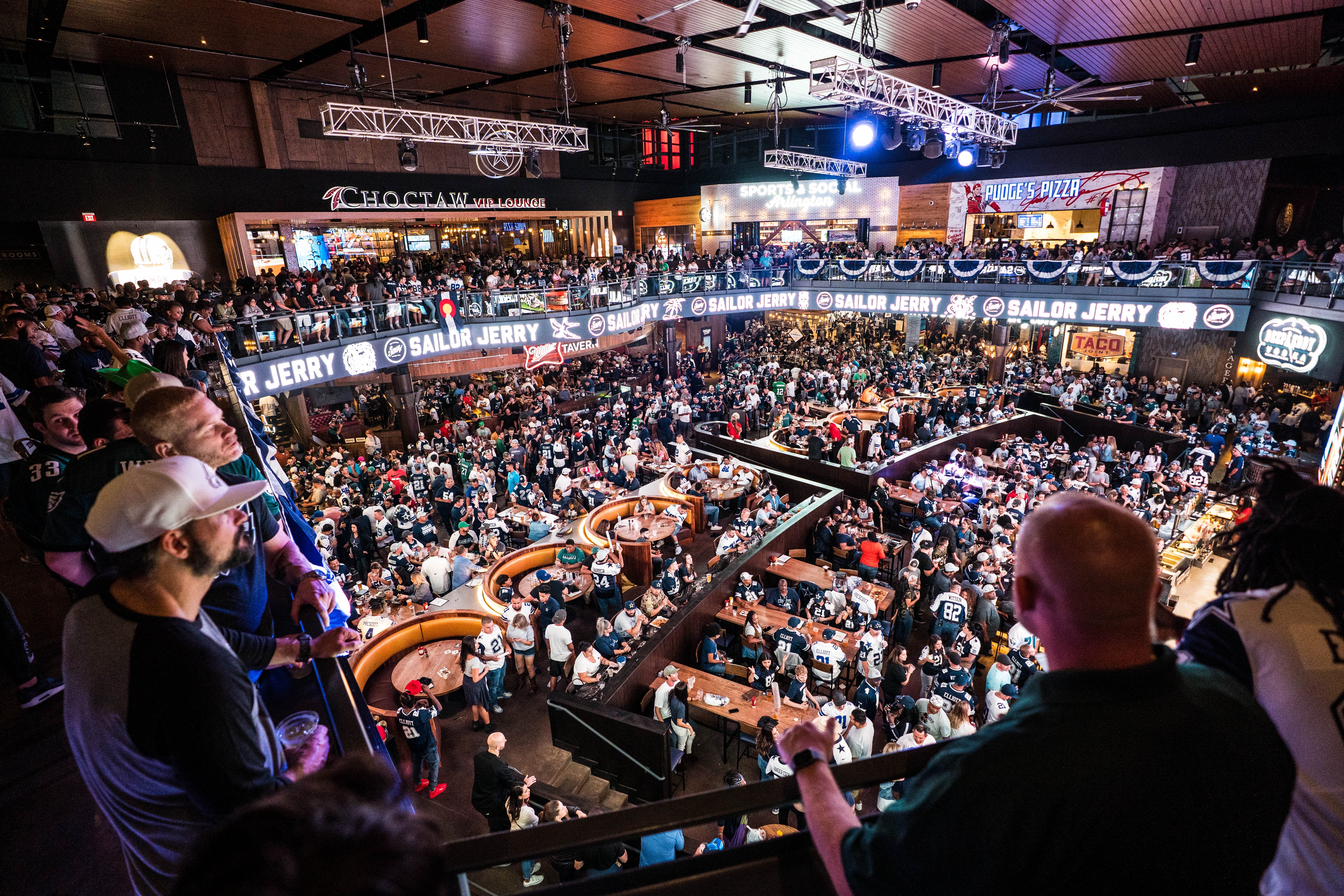Kick off football season at the best sports bar in DFW with a Fantasy Football Draft Party at Texas Live!
