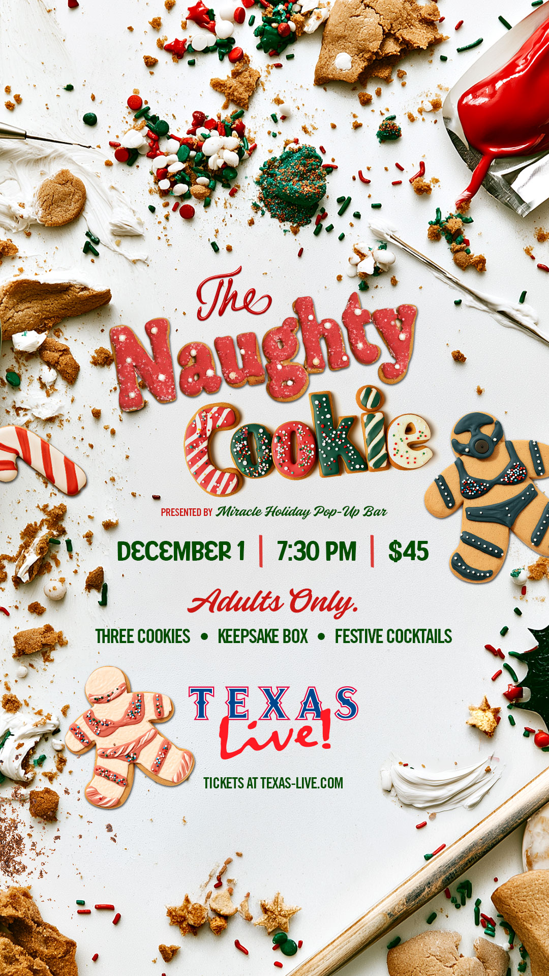 Naughty Cookie Flyer