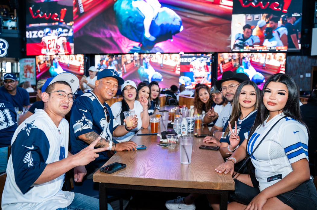 Kick off football season at the best sports bar in DFW with a Fantasy Football Draft Party at Texas Live!