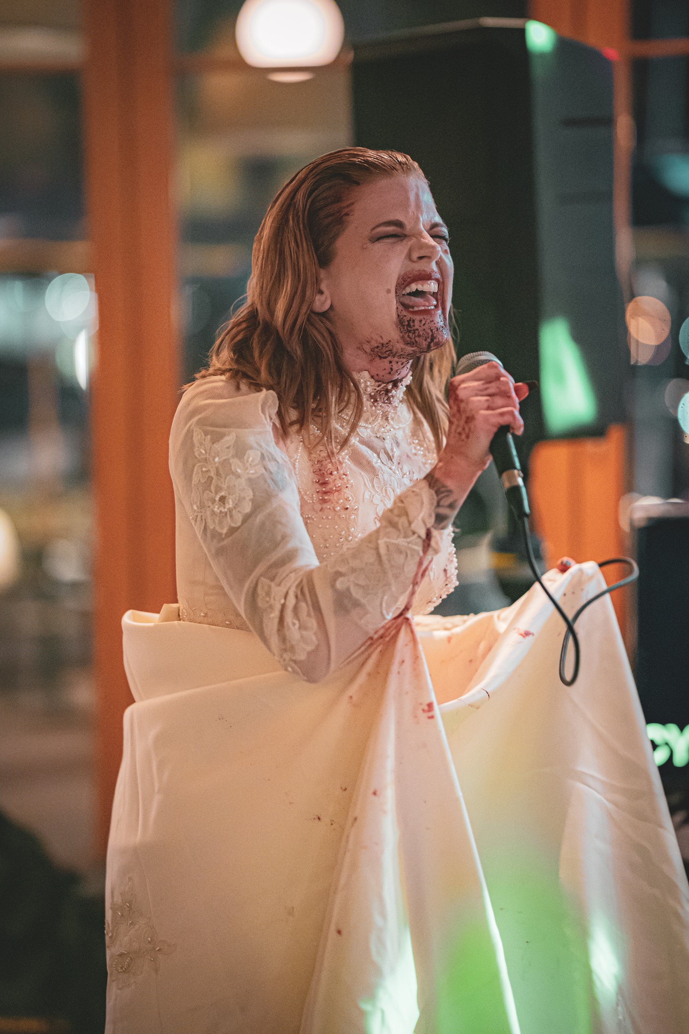 Karaoke at Halloween at Waterside