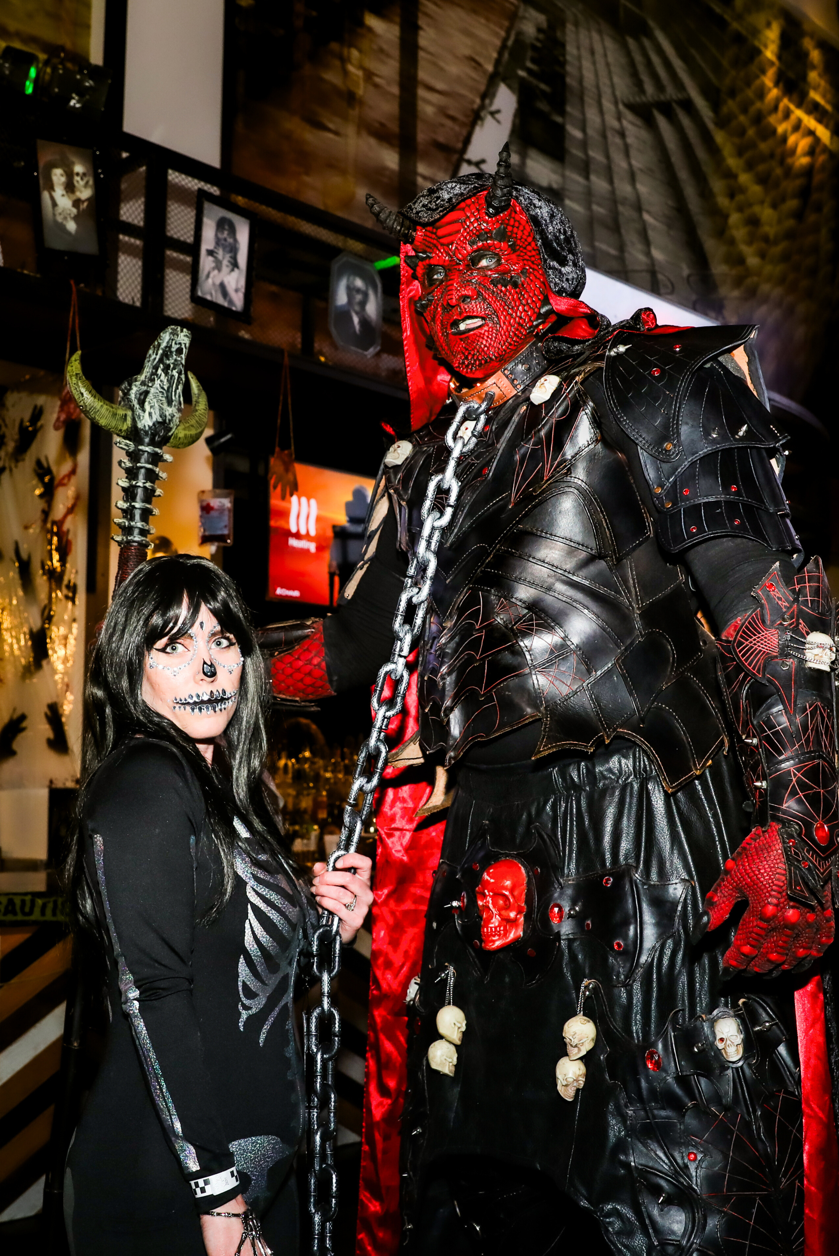 Waterside Norfolk Halloween Couple Date Night
