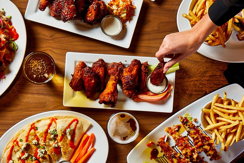 From wings to tacos, burgers to loaded nachos, choosing which to eat first is your biggest game-day challenge!