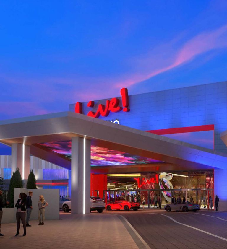Live! Louisiana Conceptual Design Porte Cochere