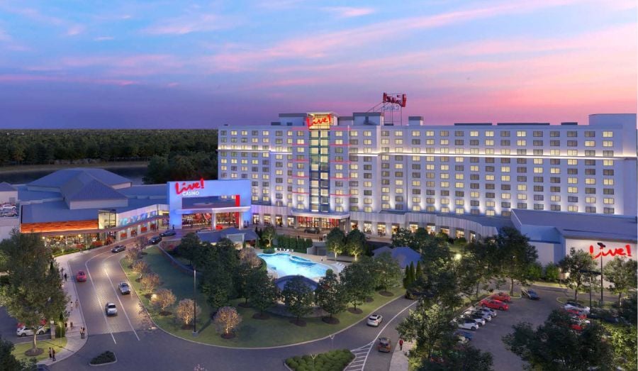 Live! Louisiana Conceptual Design Aerial Shot