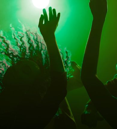 image of people partying