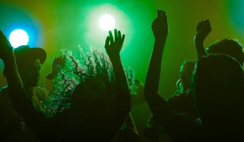 image of people partying