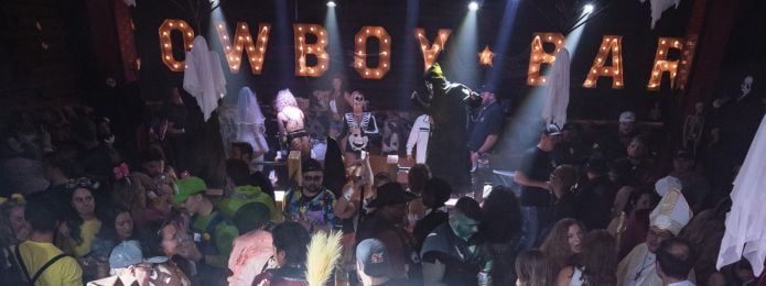 image of people dressed in costumes at PBR