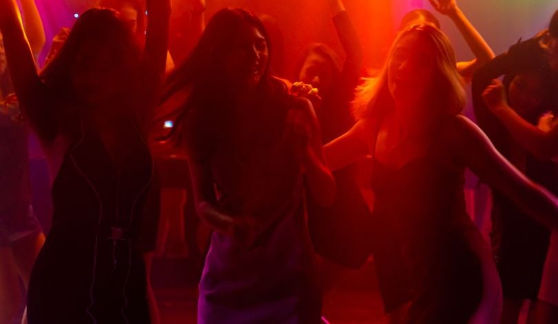 image of girls dancing in a nightclub