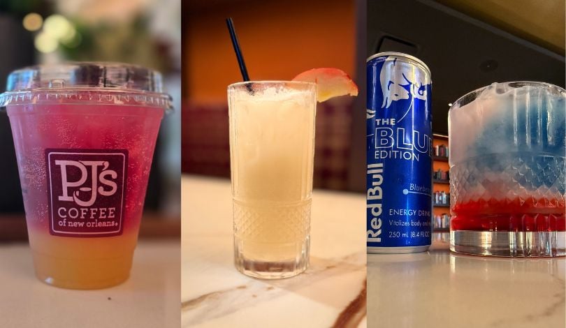 image of three new special drinks ridotto is offering in the summer