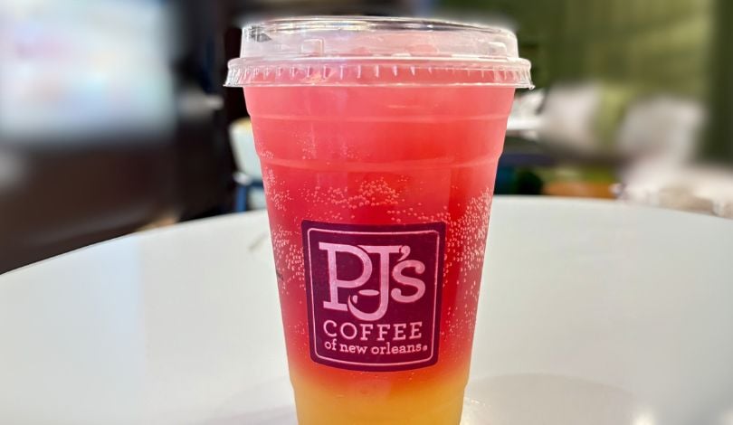 image of a pink and yellow drink from ridotto