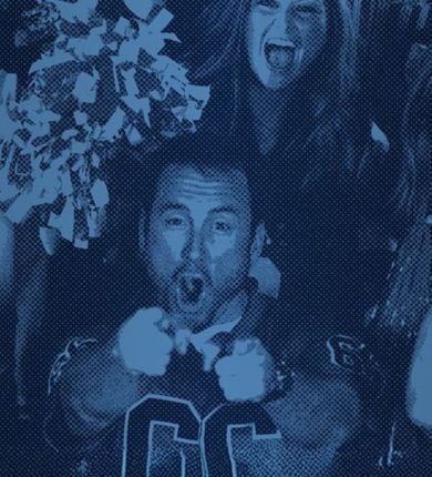 image of people excited and cheering