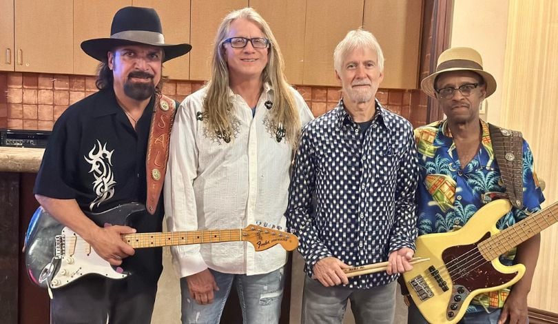 Image of 4 men of Chasin' Benjamins band