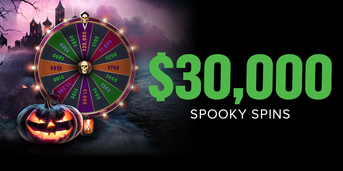Promotion Event Table $30,000 Spooky Spins | Live! Casino & Hotel Louisiana®
