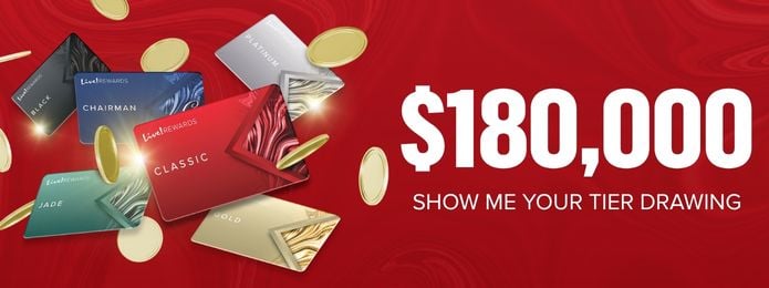 $180,000 Show Me Your Tier Drawing