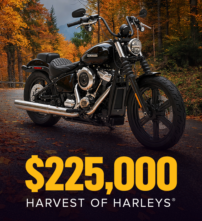 $225,000 Harvest of Harleys