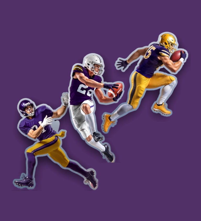Purple & Gold Hot Seat