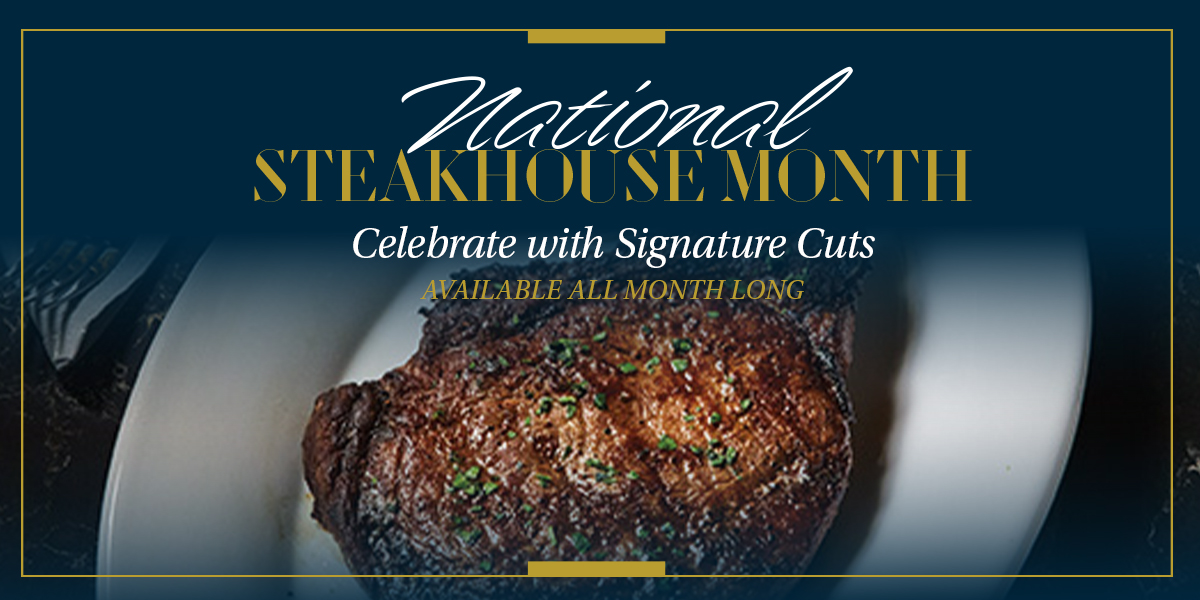 National Steakhouse Month at The Prime Rib! | The Prime Rib | Live ...