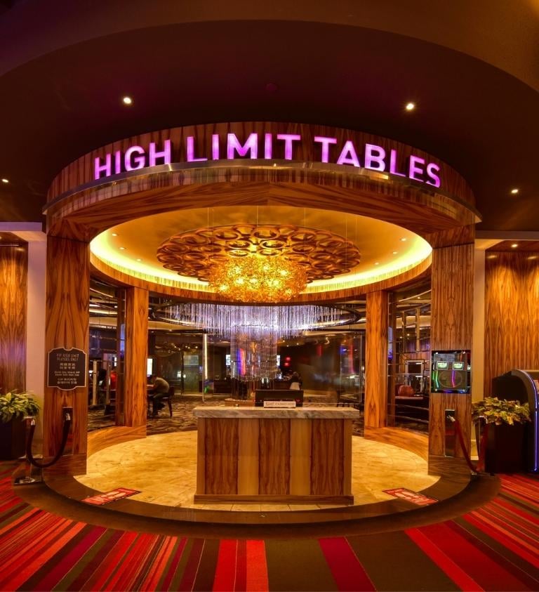 High Limit Tables Room