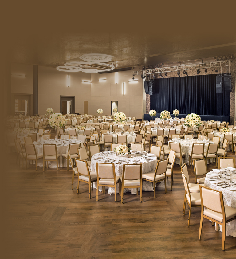 wedding reception room