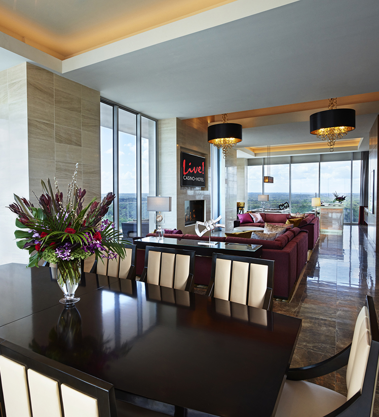 hotel suite interior