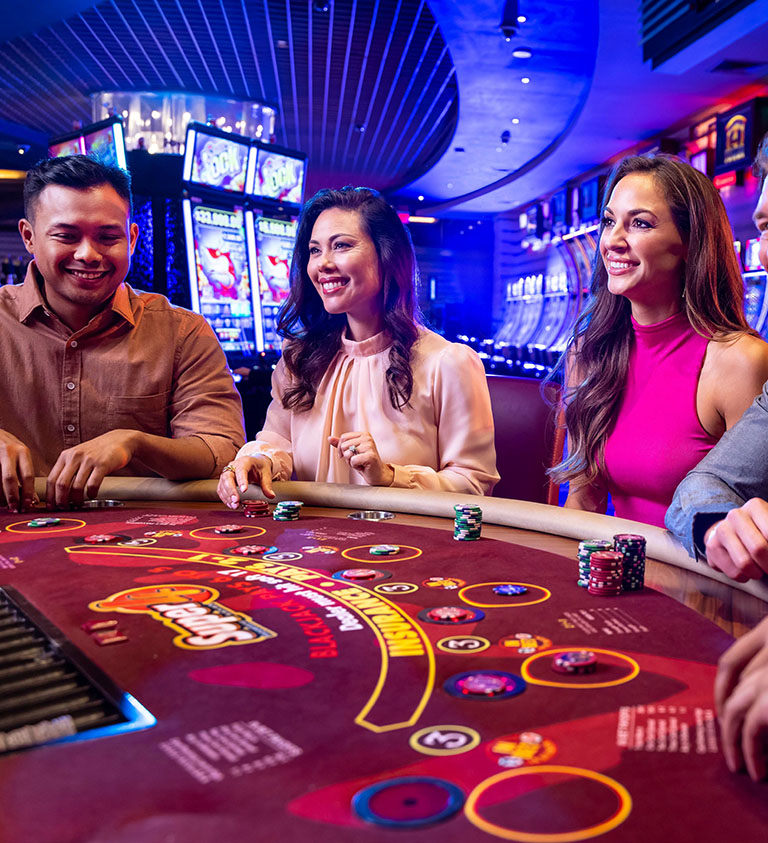 5 people at a gaming table