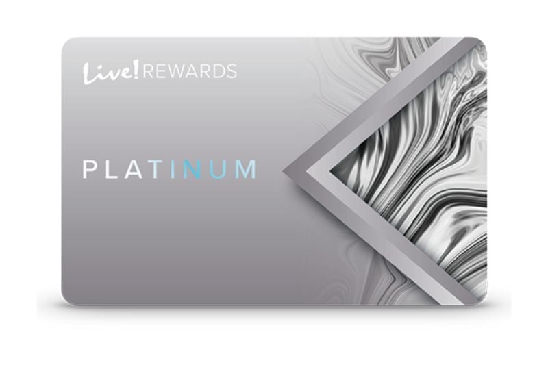 Live! Rewards Platinum card