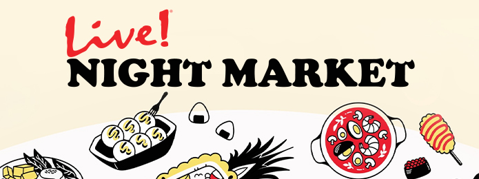 night market logo