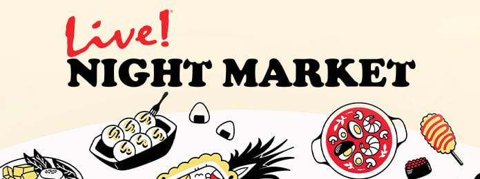 night market logo