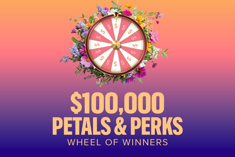 Petals and Perks Wheel